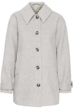 KAmaja Coat Grey Melange