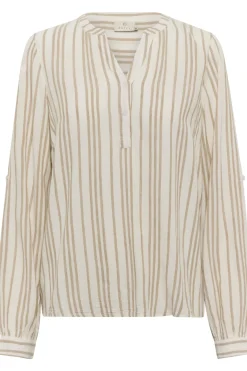 KAmilia Blouse Chalk / Chinchilla Stripe 10508313