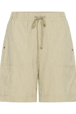 KAnaya Striped Shorts Chincilla / White stripe 10509008