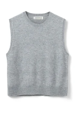 KARLISW VEST 8010 Grey melange SNOS551