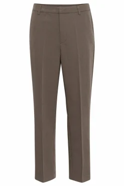 KAsakura Zipper Pants Major Brown