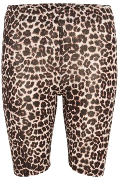 KAsally Jersey Shorts Feather Gray Leo Print 10507769