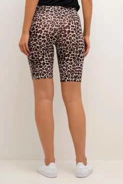 KAsally Jersey Shorts Feather Gray Leo Print 10507769