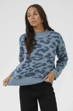 KAsandra Pullover LS Windward Blu/Bering Sea Animal 10511193