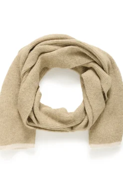 KAsuli Scarf SandMelange/Chalk Stripe 10509855