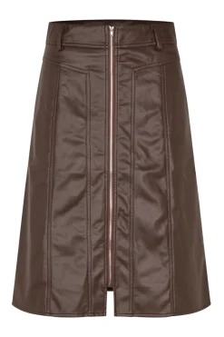 KatelynLL Midi Skirt 59 Brown 254022000
