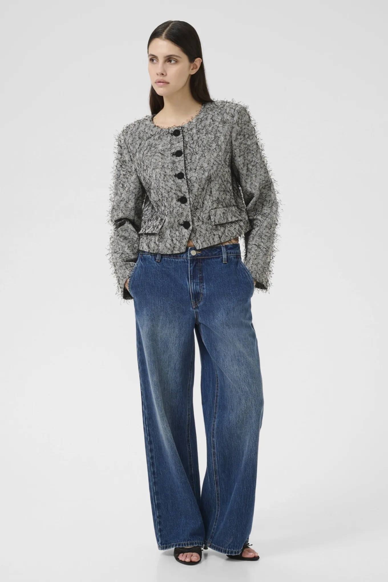 KBCora Short Blazer Thunderstorm 185206 10105689