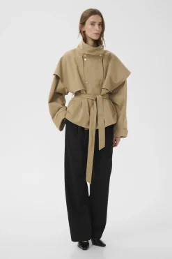 KBDana Short Trench Jacket Chinchilla 171109 10105927