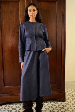 KBDrew Blouse Ombre Blue 194014 10105763