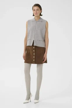 KBEbba Suede Skirt Partridge 181124 10105861