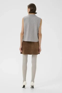 KBEbba Suede Skirt Partridge 181124 10105861