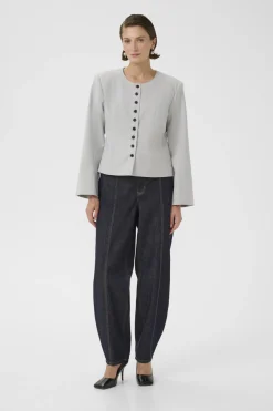 KBElena Jacket Flint Gray Melange 1658031 10105827