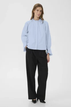 KBElse Blouse Chambray Blue 154030 10105865