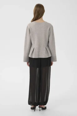 KBElvina Pullover Light Grey Melange 109193 10105896