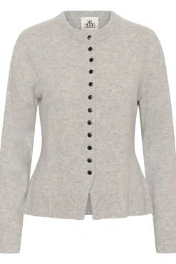 KBEtta Cardigan Light Grey Melange 109193 10105863