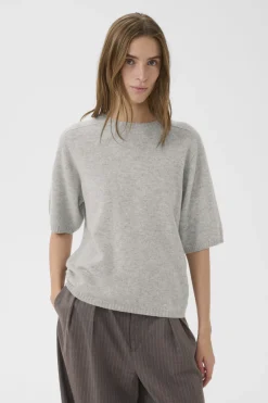 KBEtta ONeck Light Grey Melange 109193 10105894