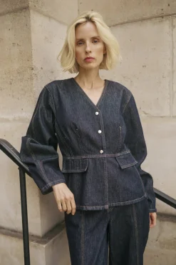 KBEvette Blazer Dark Blue Denim 103368 10105840