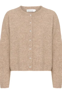 KBNoabelle Plain Cardigan WALNUT 10105345