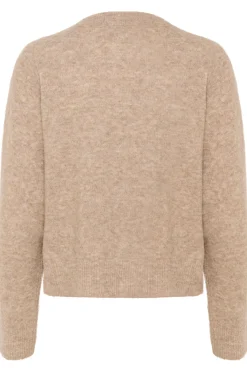 KBNoabelle Plain Cardigan WALNUT 10105345