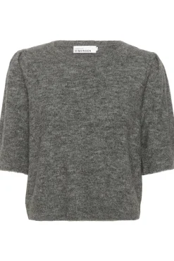 KBNoabelle Plain Pullover Opal Gray Melange 10105079