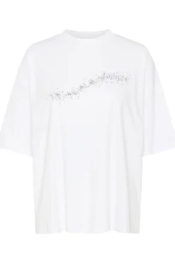 KBVigdis Tee Vigdis print bright white 10105507