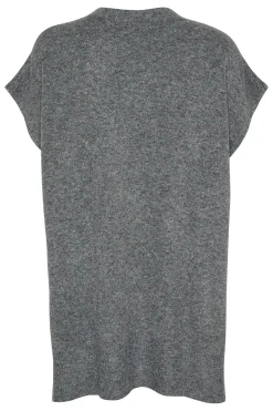 KCannett Knit Poncho Dark grey melange 10582738