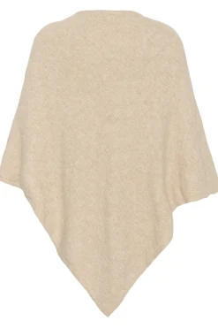 KCjenny Knit Poncho Feather Gray Melange