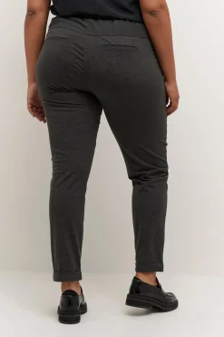 KCjia Belt Pants Dark grey melange 10580008