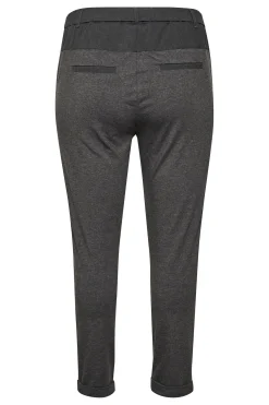 KCjia Belt Pants Dark grey melange 10580008