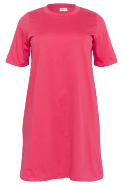 KCjuly TShirt Dress RASPBERRY