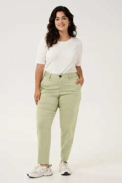KCleana Chino 7/8 Pants Oil Green 10581546
