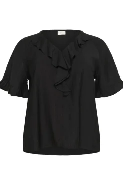 KCmeriana Blouse Black deep