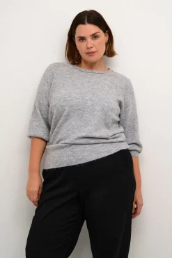 KCmerida Pullover Grey Melange 10582721