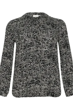 KCmila Ami Blouse Black/Turtledove Graphic Dot 10582922