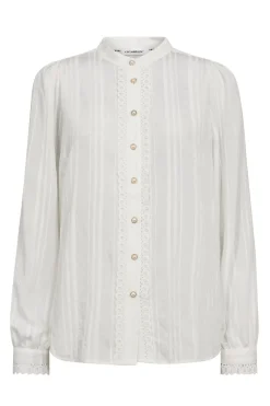 KesiCC Lace Shirt 4000White 35960