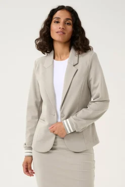 Kinnie Blazer Elephant Skin/Chalk stripe 10550800