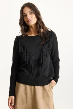 Kirstin knit blouse SORT 16799