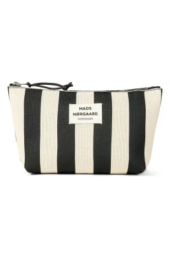 Knit Stripe Hof MakeUp Bag Black 205181