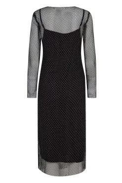 KrystalCC Net Dress 96Black 36545