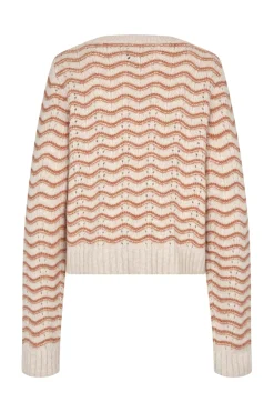 LanoLL Cardigan Knit LS 58 Camel 254045002