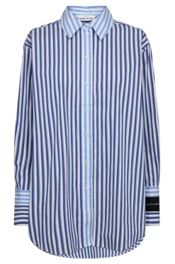 Lark Mix Stripe Shirt White/ Blue Mix HL10480