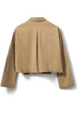 LARKSW SHORT SHIRT JACKET 7012 Camel S261350