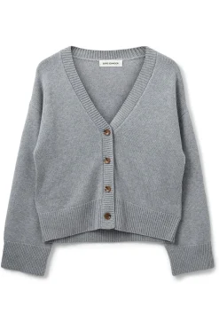 LEVASW CARDIGAN 8000 Grey mel SNOS540