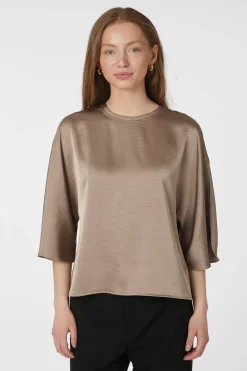 LIORA HEAVY SATEEN Dark Taube 165567