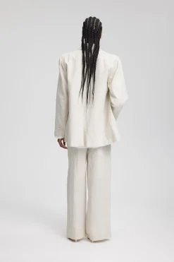 LizaGZ linen blazer NOOS Tammy Light Sand 10908813