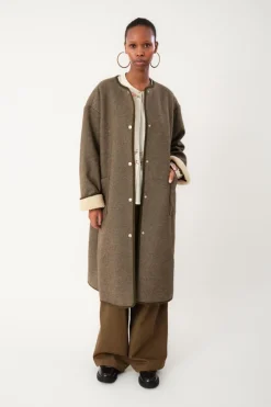 LockerbieLL Coat LS 87 Dark Mokka 254197000