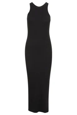 LolahIW Base Tank Dress Black 30109344