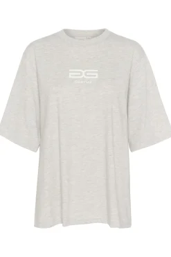 LuelleGZ tee Light Grey M‚lange 10909848