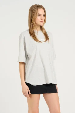 LuelleGZ tee Light Grey M‚lange 10909848