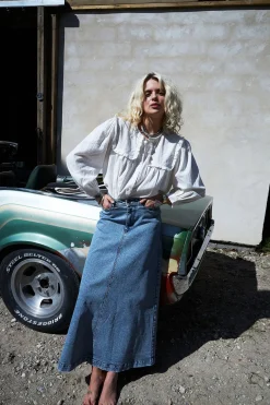 LunaLL Maxi Skirt 20 Blue